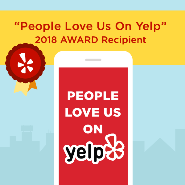 Yelp review badge
