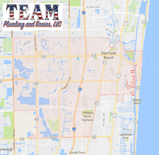Deerfield Beach Map